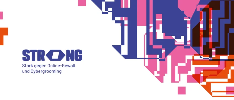 Logo des Projekts STRONG – Stark gegen Online-Gewalt und Cybergrooming