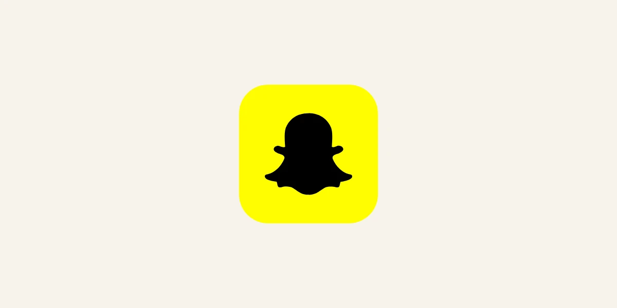 Logo von Snapchat