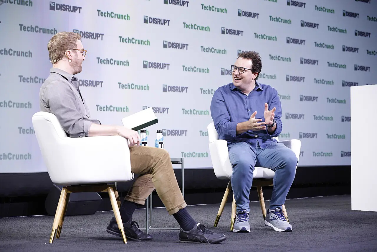 Dario Amodei in conversation on stage