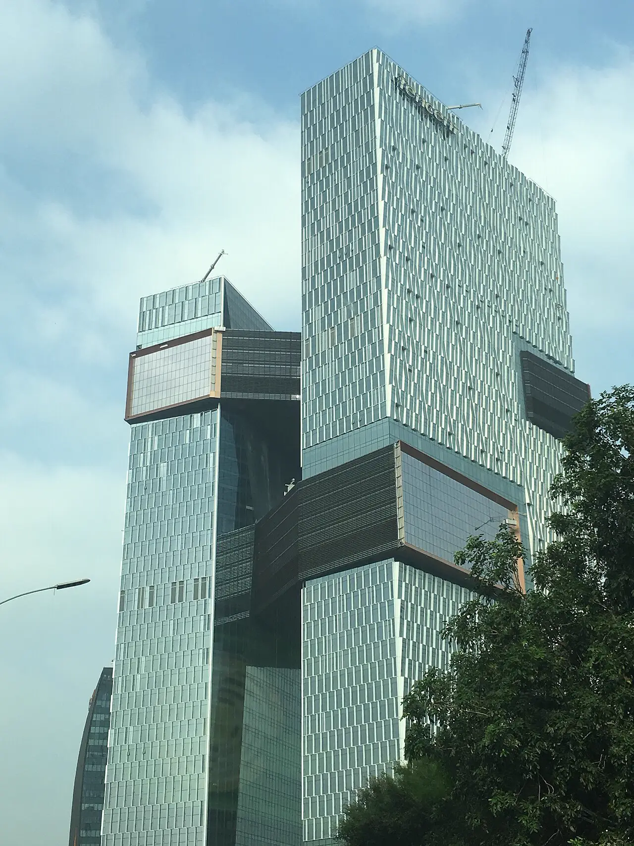 Hochhaus der Tencent-Zentrale in Shenzhen