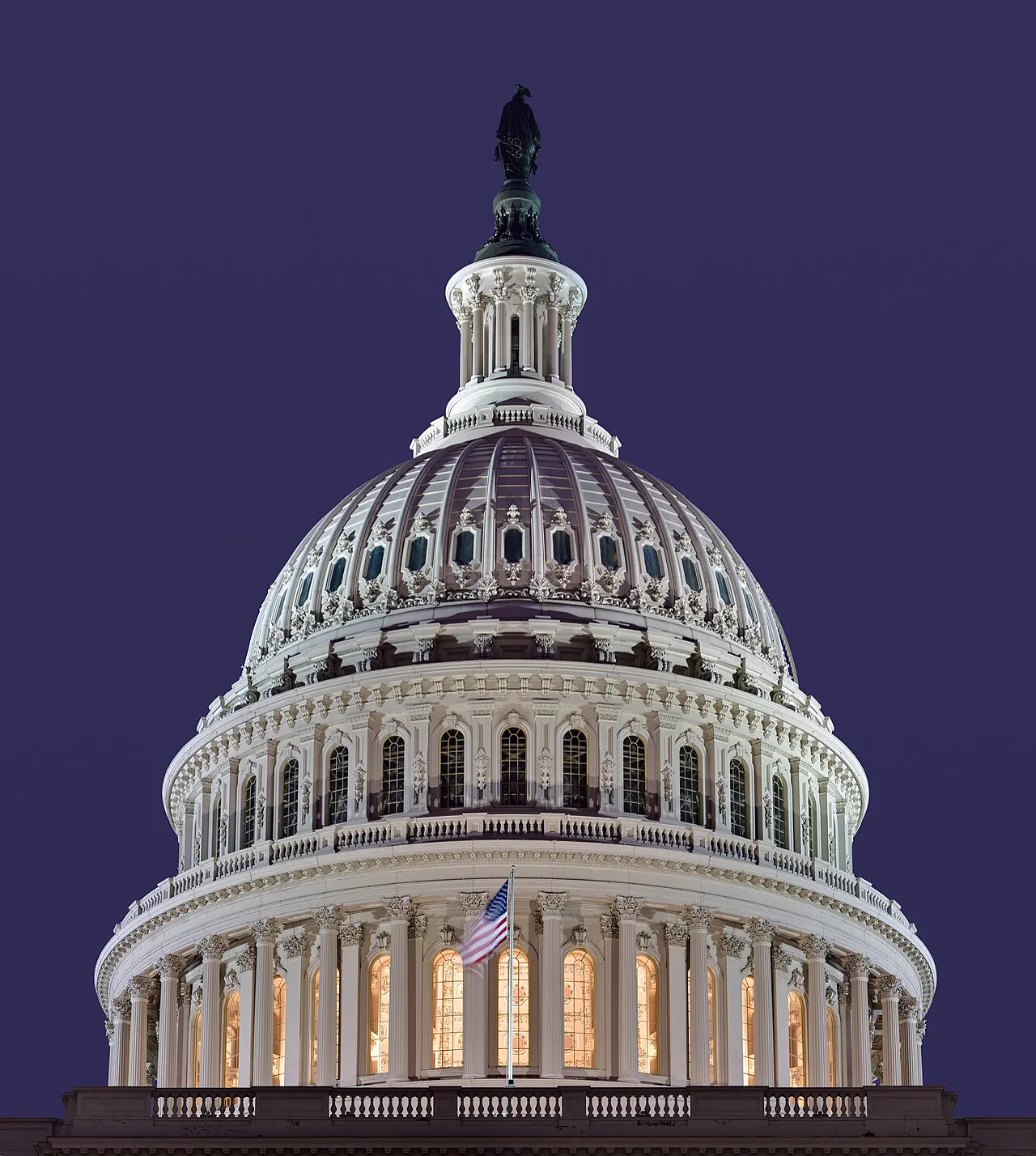 Kuppel des US-Kapitols in Washington